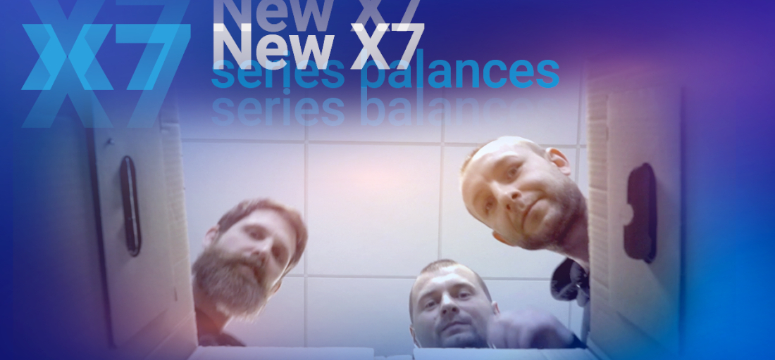 NOVINKA: Laboratorní váhy série X7